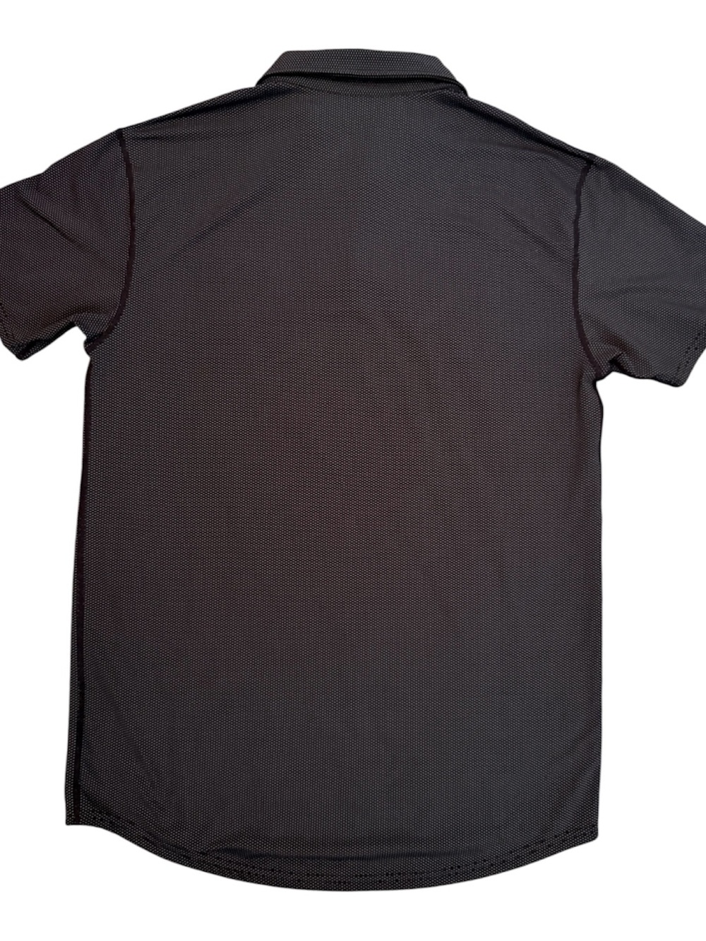 BYLT Basics Black Micro-Pattern Polo sz M - Picture 3 of 10